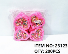 23123F HỘP NHẪN NHỰA BÁNH KẸO 36 CHIẾC