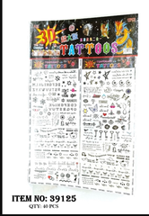 39125F BỊCH 12 TÚI HÌNH XĂM CHỮ (37x57.5)