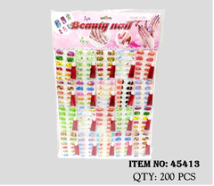 45413  TÚI VỈ 20 TÚI DÁN MÓNG TAY (OPP)