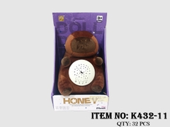 K432-11  HỘP CHUỘT LANG NƯỚC NHỒI BÔNG PIN NHẠC