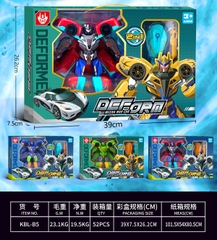 KBL-B5  HỘP RÁP ROBO BIẾN HÌNH XE ĐỦ MẪU