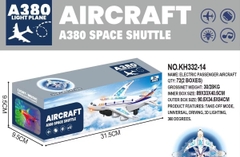 KH332-14  HỘP MÁY BAY RÁP CÁNH PIN ĐÈN