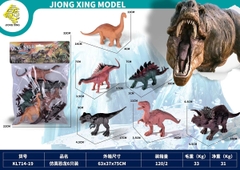 KL714-19  TÚI THÚ KHỦNG LONG 6C ĐỦ MẪU
