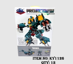 KY1126  HỘP LOGO RÁP ROBO BIẾN HÌNH THÚ 510 MIẾNG