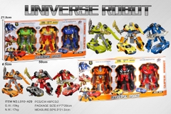 L010-A29  HỘP RÁP ROBO BIẾN HÌNH XE HƠI 3C