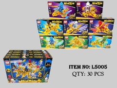 L5005  HỘP LOGO RÁP RỒNG NINJA HỘP 16C