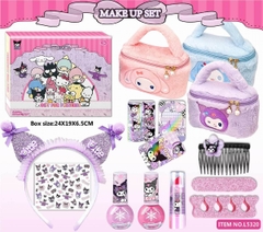 L5320  HỘP SANRIO BỘ DÁN TRANG TRÍ MÓNG TAY, KẸP