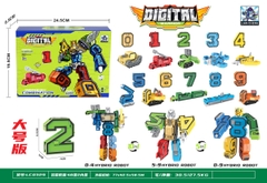 LC0329  HỘP RÁP ROBO BIẾN HÌNH SỐ HỌC 10 IN 1