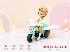 LD_151B  LỒNG ĐÈN XE MOTO BABY PIN NHẠC ĐÈN