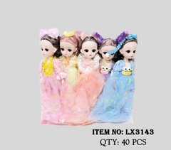 LX3143  TÚI BABY 1C KHỚP, MẮT THỦY TINH