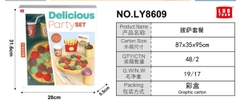 LY8609  HỘP BẾP BÁNH PIZZA, KHOAI TÂY, KEM