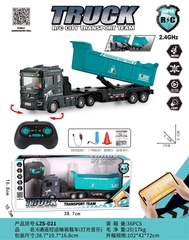 LZS-021  HỘP XE CÔNG TRÌNH BEN ĐIỀU KHIỂN 7 ĐỘNG TÁC, CÓ SẠC