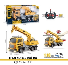 MD168-2A  HỘP XE CÔNG TRÌNH CẨU ĐIỀU KHIỂN 7 ĐỘNG TÁC, CÓ SẠC