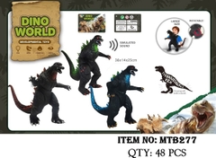 MTB277  TÚI THÚ KHỦNG LONG GAI LƯNG GODZILLA KHỚP 1C