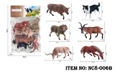 NC8-006B  TÚI THÚ RỪNG 6C ĐỦ MẪU