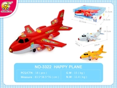 NO-3322  HỘP MÁY BAY RÁP CÁNH PIN