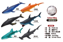 P599-02  TÚI THÚ CÁ MỀM 1C ĐỦ MẪU