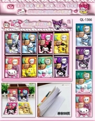 QL-1366  TÚI HỘP 40 CUỐN SỔ TAY SANRIO ĐỦ MẪU