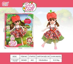 SK048D  HỘP BABY 1C KHỚP ĐẦM DÂU, MẮT THỦY TINH