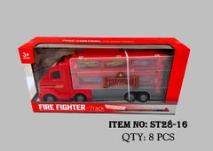 ST28-16  HỘP XE CONTAINER TRỚN CHỞ 6C XE HƠI + BỆ PHÓNG