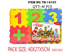 TH-14101  BỘ MÚT GHÉP LÓT SÀN CHỮ SỐ 36 MIẾNG