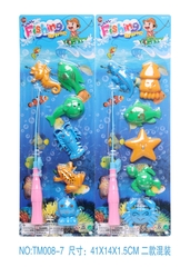 TM008-7  VỈ CÂU CÁ 1 CẦN 6C (TÔM, ẾCH, CÁ NGỰA)