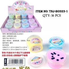 TNJ-B0323-1  HỘP 12 HŨ SLIME SỮA HẠT ĐẬU