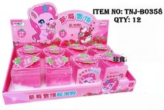 TNJ-B0358  HỘP 8 HŨ SLIME TRONG KIM TUYẾN DÂU