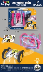 TP25-20  HỘP XE ĐỊA HÌNH ĐIỀU KHIỂN 7 ĐỘNG TÁC, PHUN KHÓI, CÓ SẠC