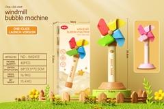 WX2413  HỘP CÂY THỔI XÀ BÔNG PIN CHONG CHÓNG