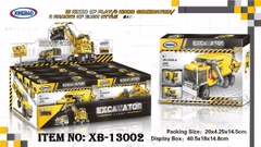XB-13002  HỘP LOGO RÁP XE CÔNG TRÌNH ĐỦ MẪU HỘP 8C