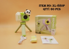 XL-880P  HỘP MÁY CHỤP HÌNH + GẬY GẤU + SẠC USB