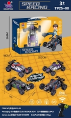 TP25-08  HỘP XE ĐUA ĐIỀU KHIỂN 7 ĐỘNG TÁC, CẦN GẠT XOAY, CÓ SẠC (TIẾNG VIỆT)