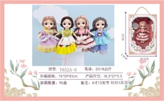 Y852A-6  HỘP BABY 1C KHỚP, MẮT THỦY TINH ĐỦ MẪU