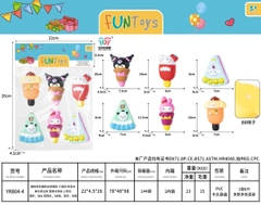 YRB04-4  TÚI CHÍT SANRIO 6C ĐỦ MẪU