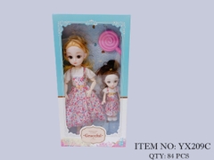 YX209C  HỘP BABY 2C KHỚP, MẮT THỦY TINH