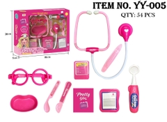 YY-005  HỘP BÁC SĨ TAI NGHE, MẮT KIẾNG, THAU