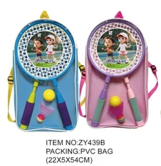 ZY439B  TÚI BALO VỢT CẦU LÔNG + 1T CẦU + 1T BANH