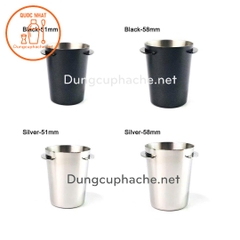 Cốc đựng bột máy xay cà phê cỡ 58mm (màu đen) - Dosing cup -C10