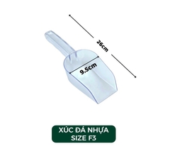 Xúc đá Nhựa F3 Lớn 26x9cm - T120 -K