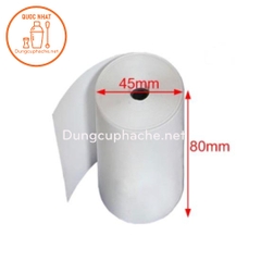 Giấy in hóa đơn K80x45 - T100 +8%