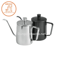 Ấm rót cafe pour over 600ml màu Đen (dùng bếp) -K