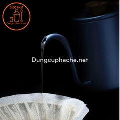 Ấm rót cafe pour over 600ml màu Đen (dùng bếp) -K