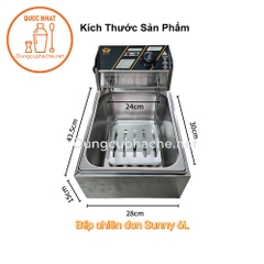 Bếp chiên đơn Sunny 6 lít -10%