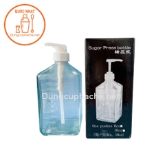 Bình pumb Thủy tinh 1100ml - T25 +8%