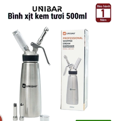 Bình xịt kem Unibar UBK-1000 +10%