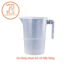 Ca đong nhựa Nắp bằng 3,5 Lít - T40 -8%