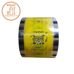 Cuộn màng dập cốc 2400ly Mẫu 5 (Time Vàng) - T12 +8%