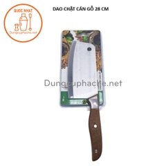 Dao Chặt cán gỗ Cherry 28cm - T100 +8%