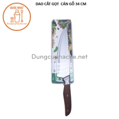 Dao thái thịt Cherry cán gỗ 34cm +8%